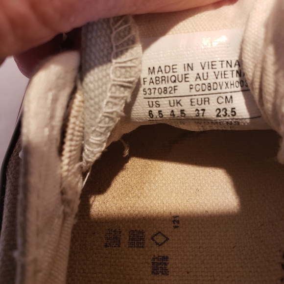 Converse All Star elastic back slip-ons sz 6.5 - Picture 9 of 9